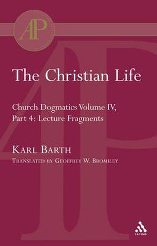 Cover image for The Christian Life