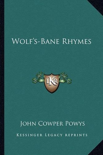 Wolf's-Bane Rhymes Wolf's-Bane Rhymes