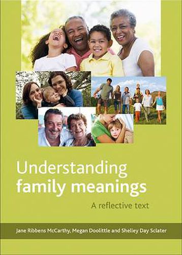 Cover image for Understanding Family Meanings: A Reflective Text