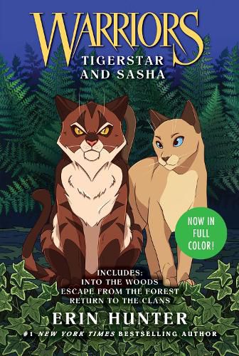 Cover image for Warriors: Tigerstar and Sasha: 3 Full-Color Warriors Books in 1