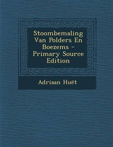 Cover image for Stoombemaling Van Polders En Boezems