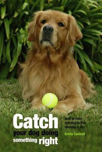 Cover image for Catch Your Dog Doing Something Right: How To Train Any Dog In Five Minutes A Day