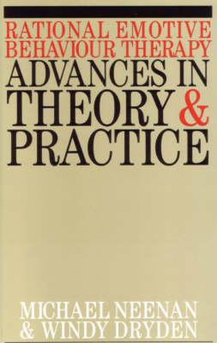 Cover image for Rational Emotive Behaviour Therapy: Advances in Theory and Practice