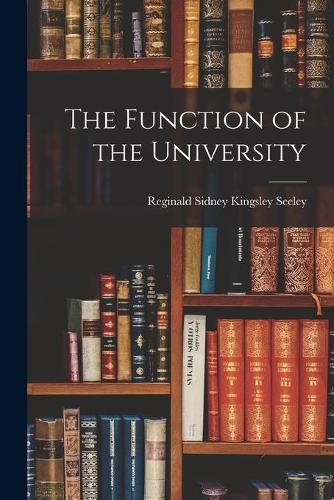 Cover image for The Function of the University