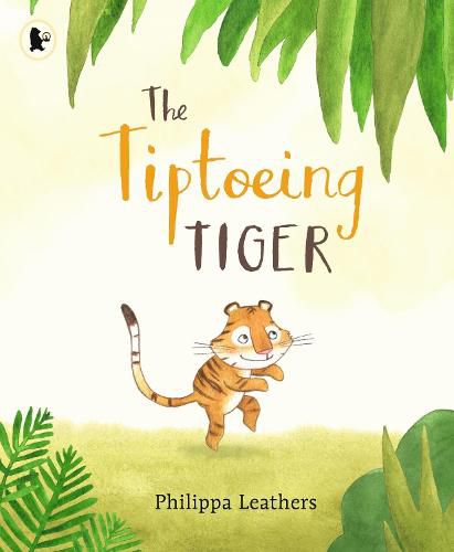 Cover image for The Tiptoeing Tiger