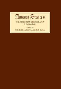 Cover image for Arthurian Bibliography II: Subject Index