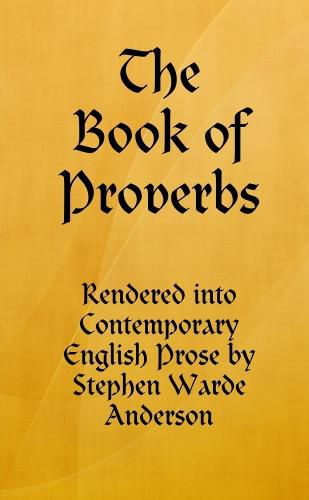 The Book of Proverbs