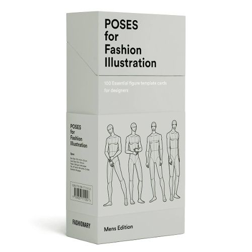 Cover image for Poses For Fashion Illustration Mens Card Box