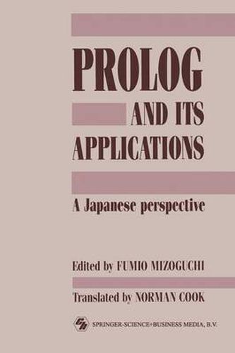 Prolog and its Applications: A Japanese perspective