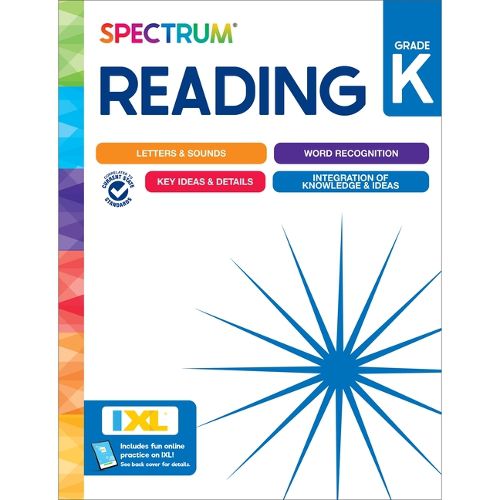 Cover image for Spectrum Reading Workbook, Grade K