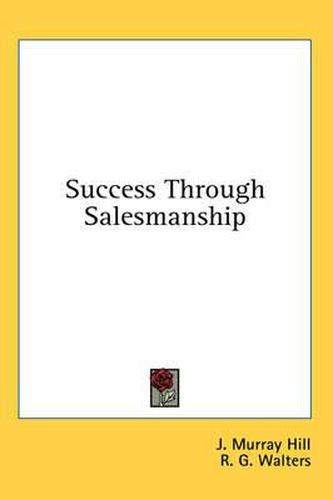 Cover image for Success Through Salesmanship