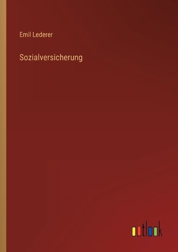 Cover image for Sozialversicherung