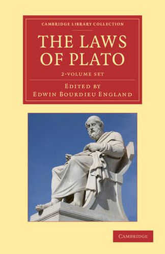 Cover image for The Laws of Plato 2 Volume Set: Edited with an Introduction, Notes etc.