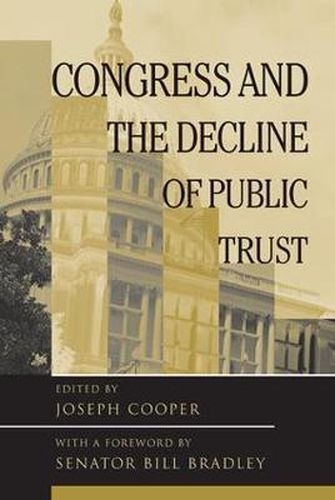 Cover image for Congress and the Decline of Public Trust