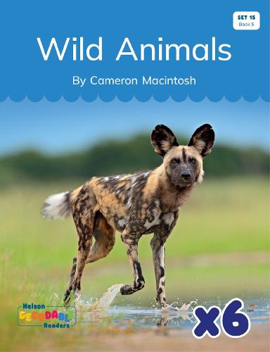 Cover image for Wild Animals x 6 (Set 15, Book 5)