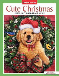 Cover image for Cute Christmas Holiday Coloring Book