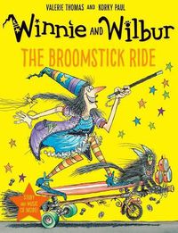 Cover image for Winnie and Wilbur: The Broomstick Ride with audio CD