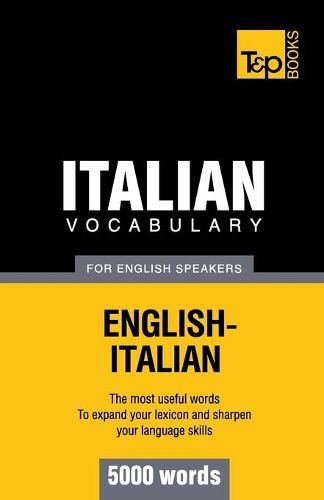 Cover image for Italian vocabulary for English speakers - 5000 words