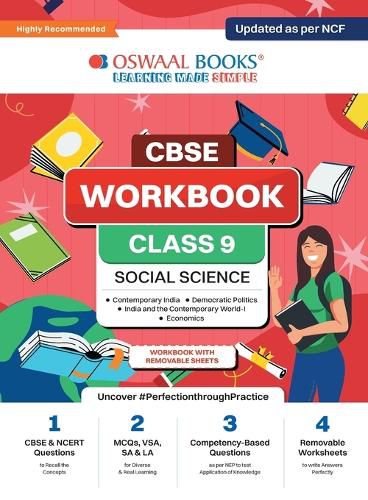 Cover image for Oswaal NCERT & CBSE Pullout Worksheets Class 9 Social Science For 2024 Exam