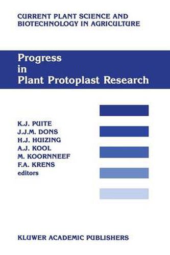 Cover image for Progress in Plant Protoplast Research: Proceedings of the 7th International Protoplast Symposium, Wageningen, the Netherlands, December 6-11, 1987