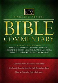 Cover image for King James Version Bible Commentary