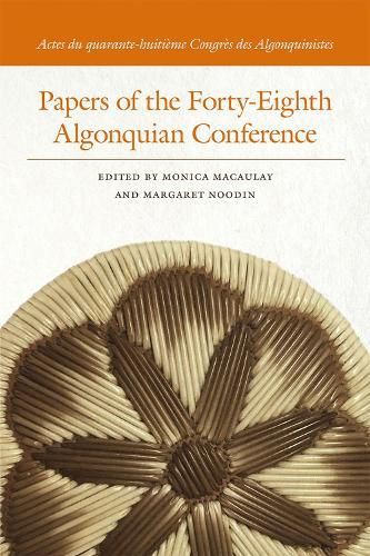 Cover image for Papers of the Forty-Eighth Algonquian Conference