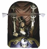 Cover image for Steampunk Tarot High Priestess Satin Bag