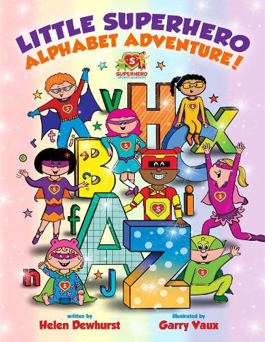 Cover image for Little Superhero Alphabet Adventure