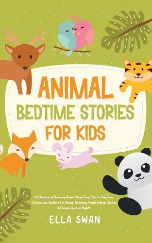 Cover image for Animal Bedtime Stories For Kids