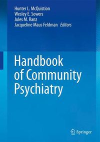 Cover image for Handbook of Community Psychiatry