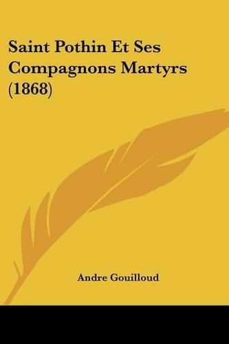 Saint Pothin Et Ses Compagnons Martyrs (1868)