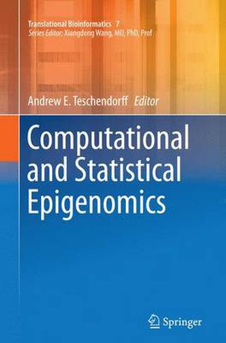 Cover image for Computational and Statistical Epigenomics