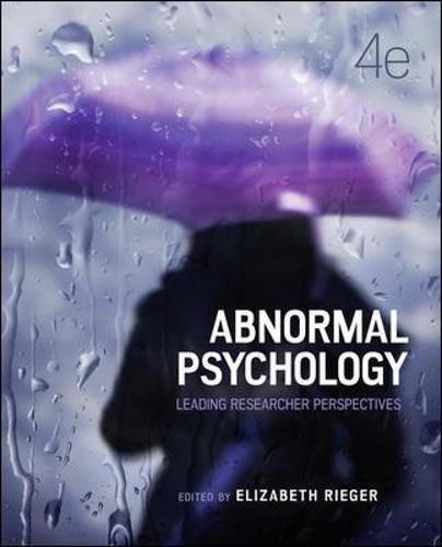 Cover image for Abnormal Psychology: Leading Researcher Perspectives