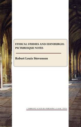 Cover image for Ethical Studies and Edinburgh: Picturesque Notes