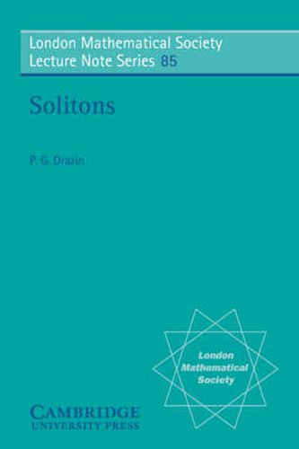 Cover image for Solitons
