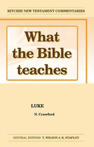 Cover image for What the Bible Teaches - Luke