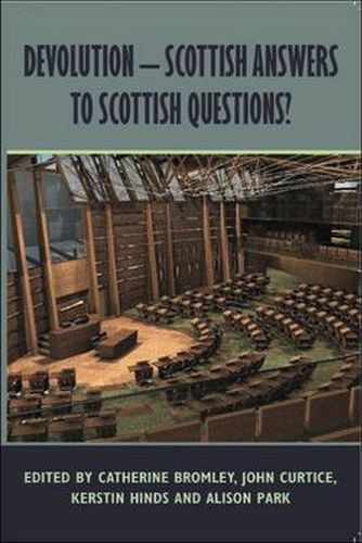 Cover image for Devolution: Scottish Answers to Scottish Questions?