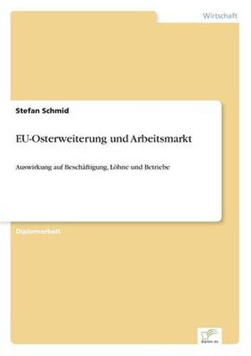 Cover image for EU-Osterweiterung und Arbeitsmarkt: Auswirkung auf Beschaftigung, Loehne und Betriebe