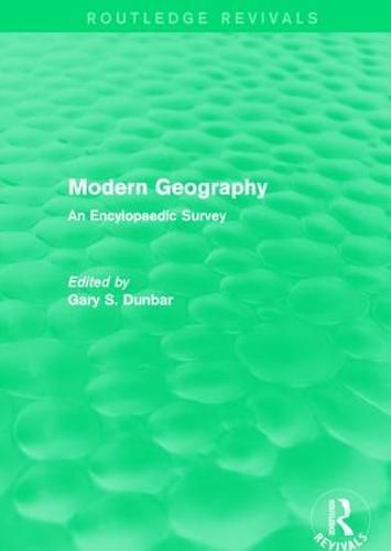 Modern Geography: An Encylopaedic Survey