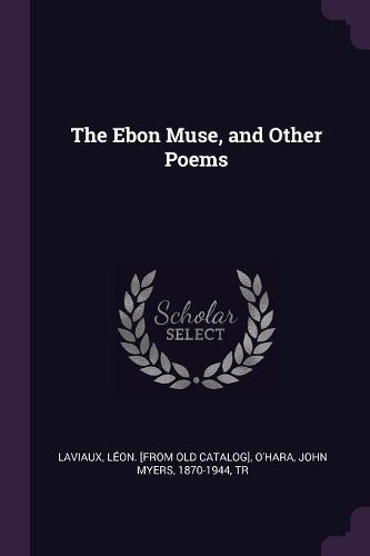 Cover image for The Ebon Muse, and Other Poems