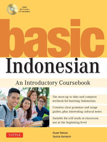 Cover image for Basic Indonesian: An Introductory Coursebook (MP3 Audio CD Included)