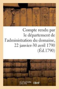 Cover image for Second Compte Des Recettes Et Depenses Rendu Par Le Departement de l'Administration