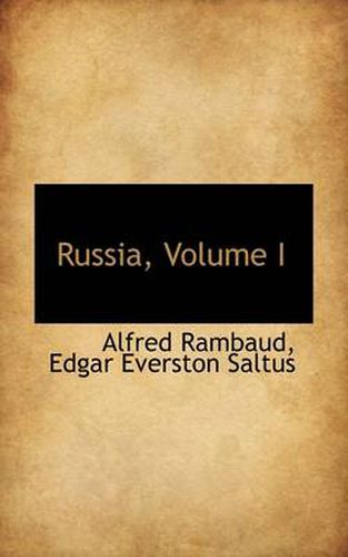 Cover image for Russia, Volume I