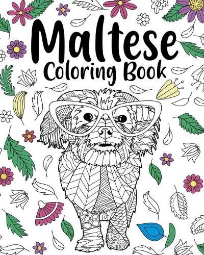 Cover image for Maltese Coloring Book