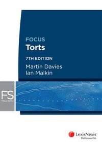 Cover image for Focus: Torts