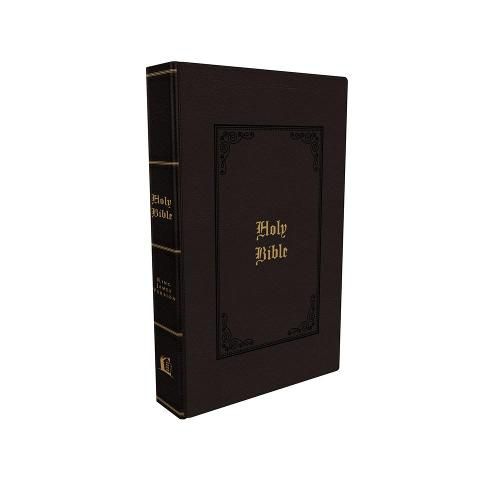 Cover image for KJV, Thinline Bible, Large Print, Vintage Series, Leathersoft, Black, Red Letter, Comfort Print: Holy Bible, King James Version