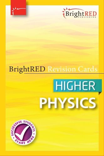 Cover image for BrightRED Revision Cards - Higher Physics