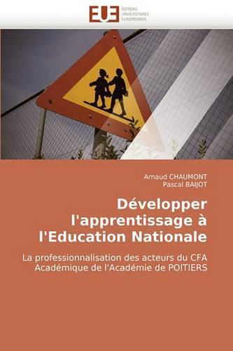 Cover image for Dvelopper L'Apprentissage L'Education Nationale