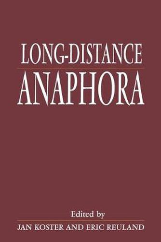 Cover image for Long Distance Anaphora