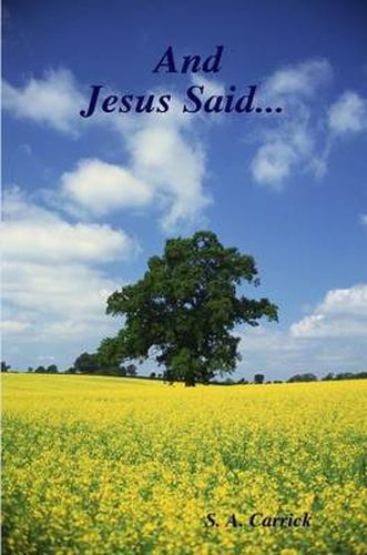 Cover image for And Jesus Said...